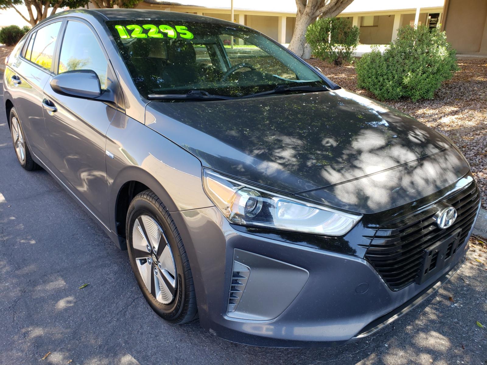 2019 /gray and lite gray Hyundai Ioniq Hybrid Blue (KMHC65LC7KU) with an 1.6L L4 DOHC 16V HYBRID engine, 6A transmission, located at 323 E Dunlap Ave., Phoenix, AZ, 85020, (602) 331-9000, 33.567677, -112.069000 - 2019 Hyundai Ioniq Hybrid,......A Must See!! No accidents, Ice cold AC. The car is gorgeous inside and out. Power windows, Power door locks, Touch screen Stereo, Phone sync, Bluetooth, Satellite compatible, backup camera, Beautiful gray and lite gray interior with dark gray cloth seats in near perfe - Photo #2