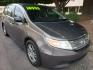 2011 /gray Honda Odyssey EX-L (5FNRL5H63BB) with an 3.5L V6 SOHC 24V engine, 5-Speed Automatic transmission, located at 323 E Dunlap Ave., Phoenix, AZ, 85020, (602) 331-9000, 33.567677, -112.069000 - 2011 Honda Odyssey EX-L,....... EXCELLENT condition, A Real Must See!!.... No accidents, Clean inside and out, Ice cold ac, Third row seating, Rear ac second and third seats, Gray interior with gray leather seats in good condition and the van is gorgeous. Stereo/cd player, satellite compatible, Blue - Photo#2