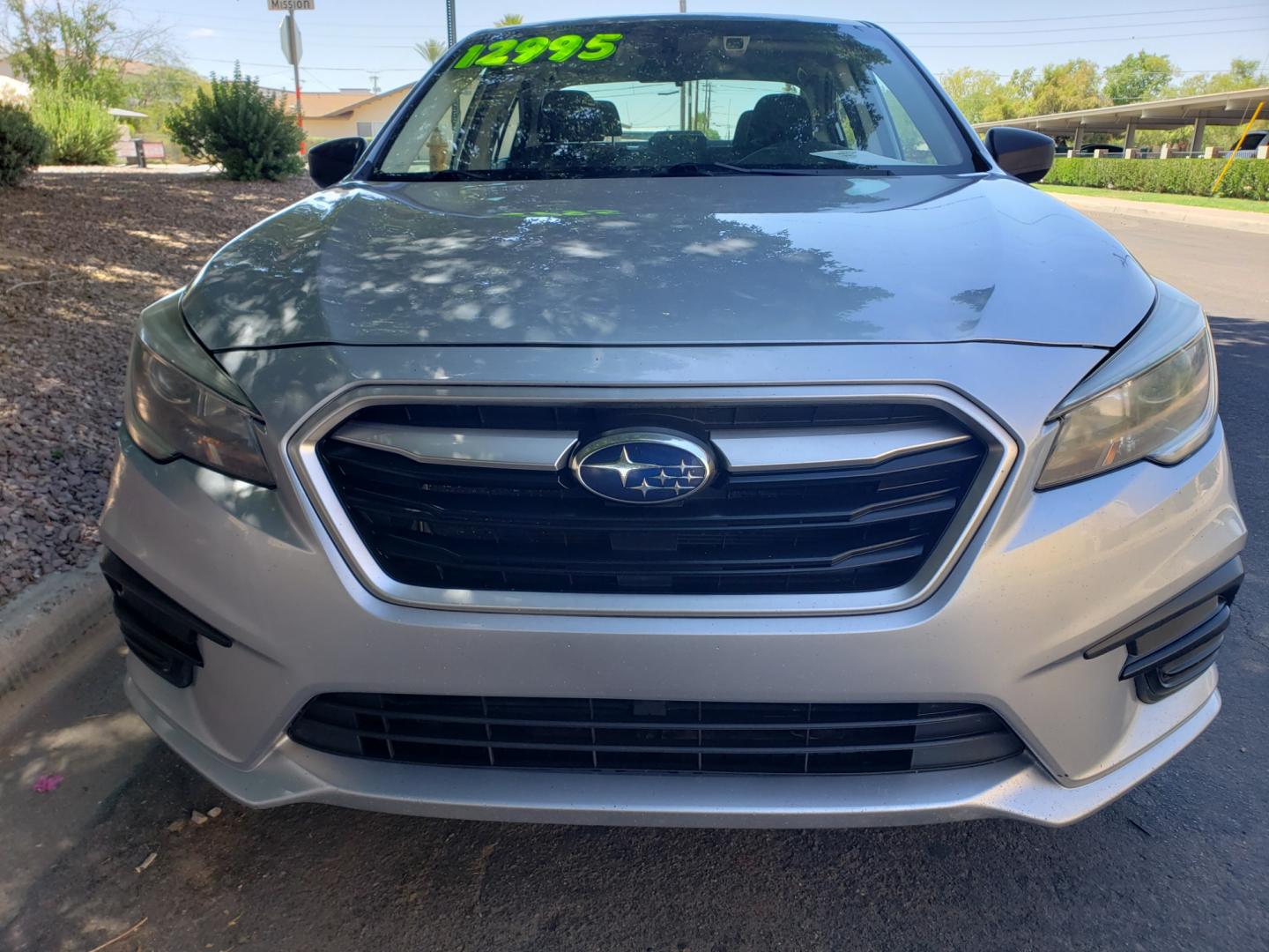 2019 /gray and black Subaru Legacy 2.5i Premium (4S3BNAB69K3) with an 2.5L H4 SOHC 16V engine, CVT transmission, located at 323 E Dunlap Ave., Phoenix, AZ, 85020, (602) 331-9000, 33.567677, -112.069000 - Photo#1