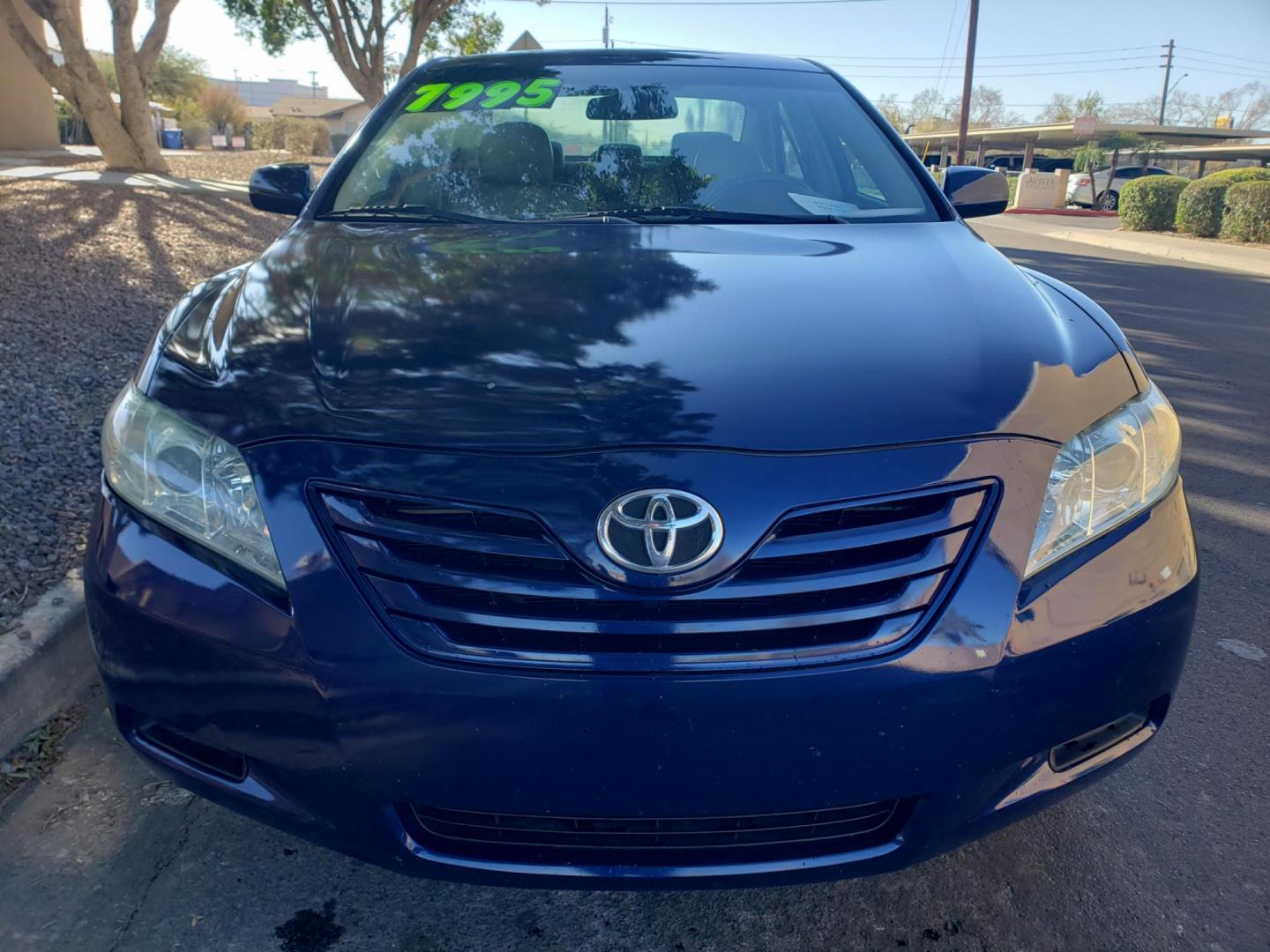 2009 /tan Toyota Camry le (4T1BE46K89U) with an 2.4L L4 DOHC 16V engine, 5-Speed Automatic transmission, located at 323 E Dunlap Ave., Phoenix, AZ, 85020, (602) 331-9000, 33.567677, -112.069000 - 2009 Toyota Camry,.......No accidents, Ice cold AC....... Power windows, Power door locks, Touch screen Pioneer Stereo/CD Player, Phone sync, Bluetooth, Satellite compatible, Backup camera, Beautiful tan interior with tan leather seats in near perfect condition, Incredible gas mileage! Clean Arizona - Photo#1