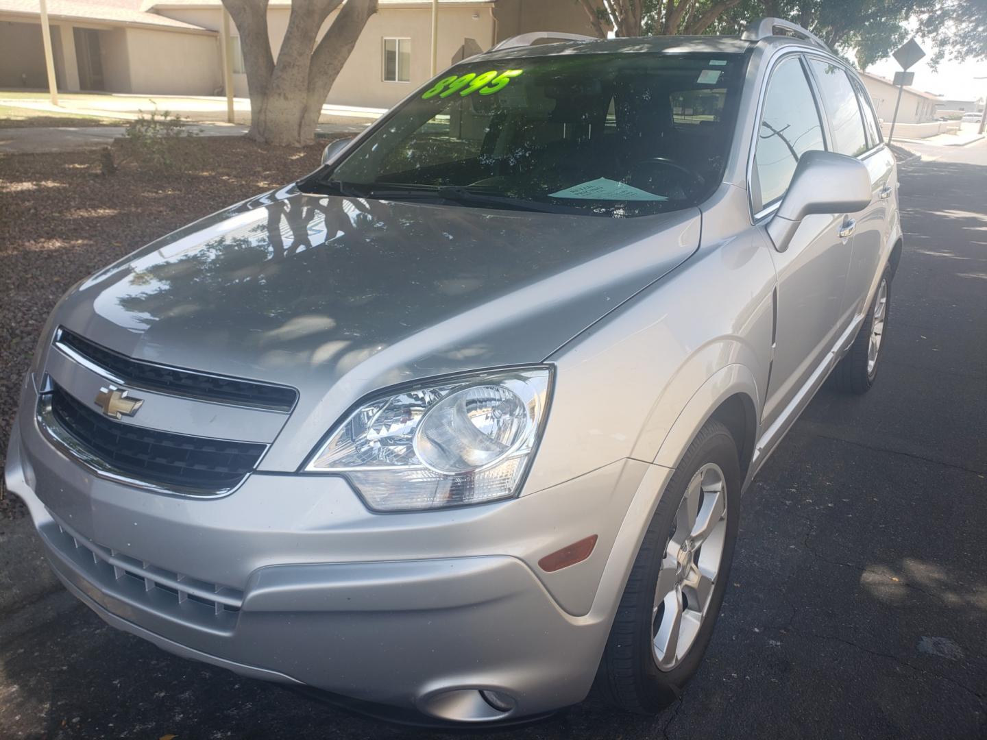 2014 /gray and black Chevrolet Captiva Sport ltz (3GNAL4EK8ES) with an 2.4L L4 DOHC 16V engine, 6-Speed Automatic transmission, located at 323 E Dunlap Ave., Phoenix, AZ, 85020, (602) 331-9000, 33.567677, -112.069000 - 2014 Chevrolet Captiva LTZ,....EXCELLENT condition, ONLY 118K MILES!!.... Ice Cold A/C, Black and gray interior with black leather seats in near perfect condition, New brakes, Tune up, Touch screen Stereo/CD Player, Bluetooth, Phone sync, Gorgeous tinted sunroof front and back,This suv is gorgeous i - Photo#0