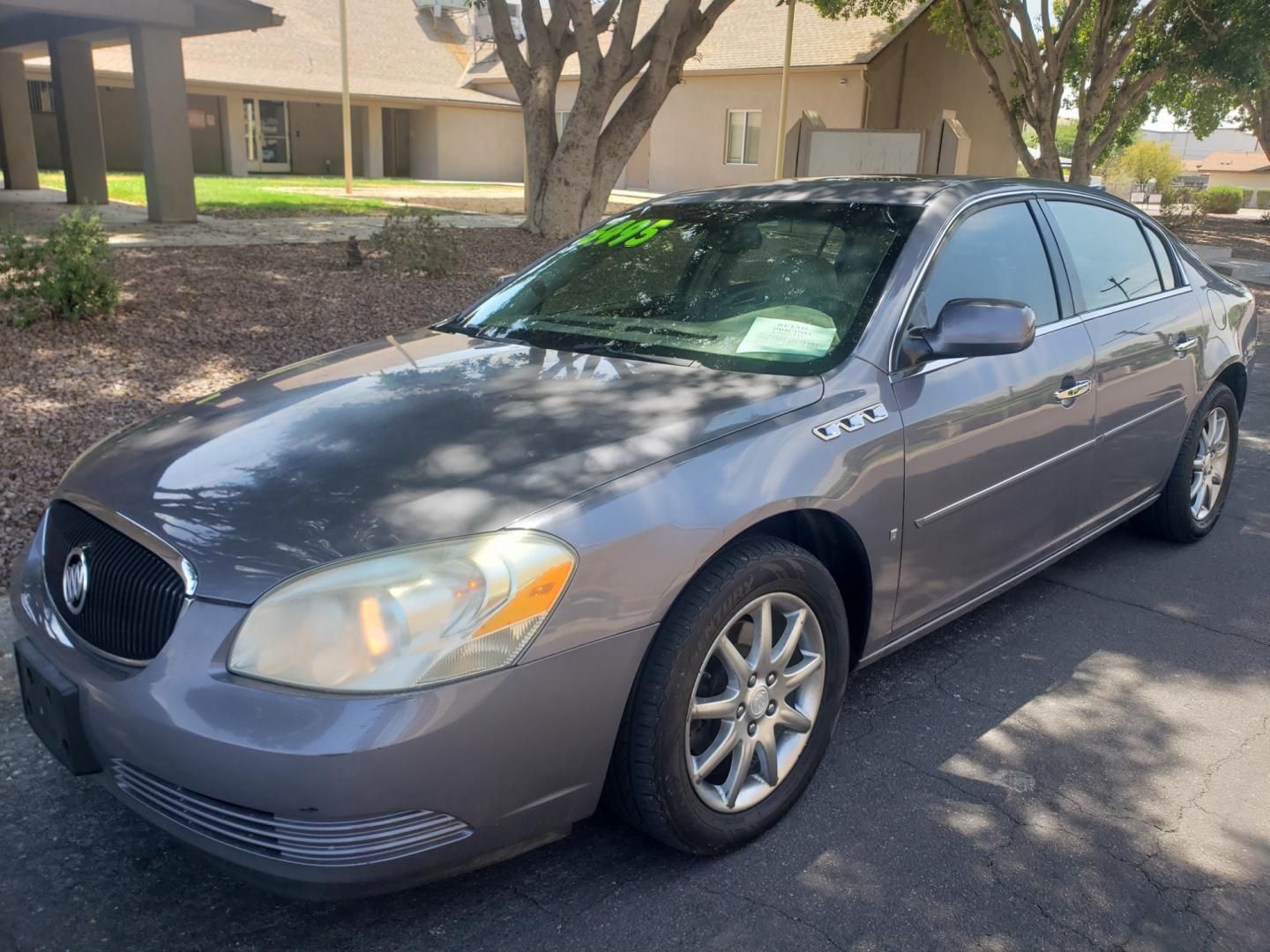 2007 /gray Buick Lucerne cxl (1G4HD57227U) with an 3.8l v6 engine, 4-Speed Automatic transmission, located at 323 E Dunlap Ave., Phoenix, AZ, 85020, (602) 331-9000, 33.567677, -112.069000 - 2007 Buick Lucerne 4dr Sdn V6 CXL,.....A Must See!! ……..No accidents,……. Ice cold AC. The car is gorgeous inside and out. Power windows, Power door locks, Stereo/CD Player, Phone sync, Bluetooth, Beautiful gray interior with gray leather seats in near perfect condition, Gorgeous tinted sun - Photo#0