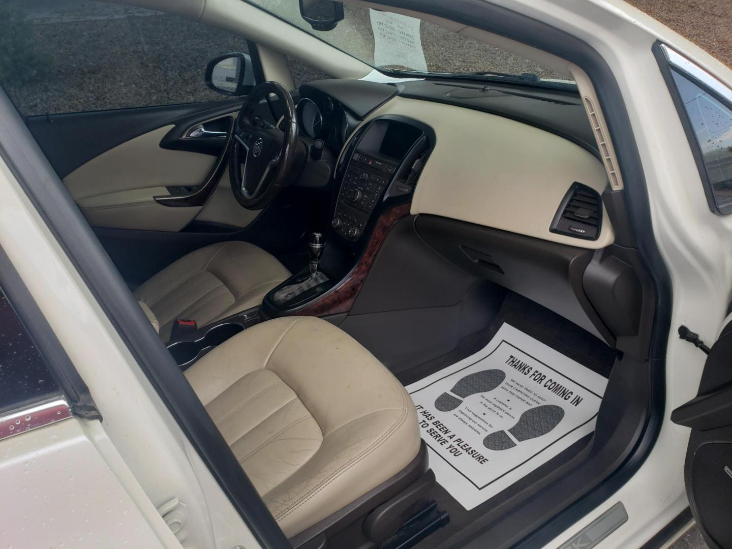 2015 WHITE /brown and tan Buick Verano ptg (1G4PT5SV1F4) with an 2.0L L4 DOHC 16V engine, automatic transmission, located at 323 E Dunlap Ave., Phoenix, AZ, 85020, (602) 331-9000, 33.567677, -112.069000 - 2015 Buick Verano 4dr Sdn Premium Turbo Group,……. EXCELLENT condition,…… A Real Must See!!.... No accidents, Power everything, Ice cold ac, brown and tan interior with tan leather seats in near perfect condition, power windows, power door locks, stereo/cd player, phone sync, blue tooth, back - Photo#12