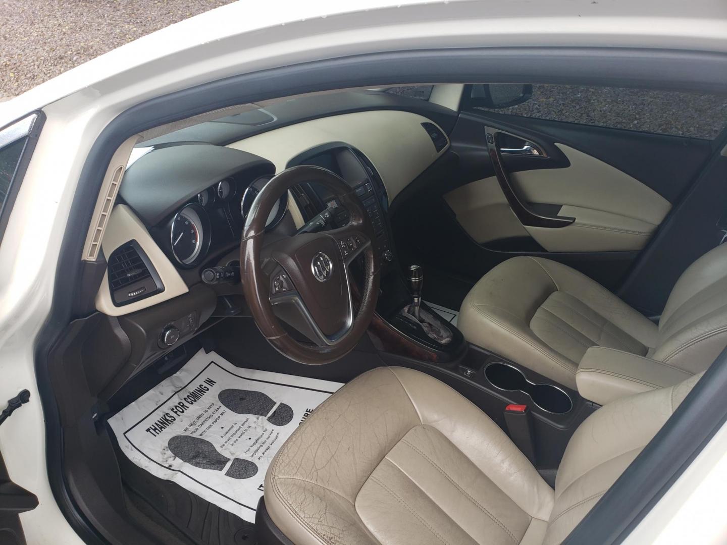 2015 WHITE /brown and tan Buick Verano ptg (1G4PT5SV1F4) with an 2.0L L4 DOHC 16V engine, automatic transmission, located at 323 E Dunlap Ave., Phoenix, AZ, 85020, (602) 331-9000, 33.567677, -112.069000 - 2015 Buick Verano 4dr Sdn Premium Turbo Group,……. EXCELLENT condition,…… A Real Must See!!.... No accidents, Power everything, Ice cold ac, brown and tan interior with tan leather seats in near perfect condition, power windows, power door locks, stereo/cd player, phone sync, blue tooth, back - Photo#8