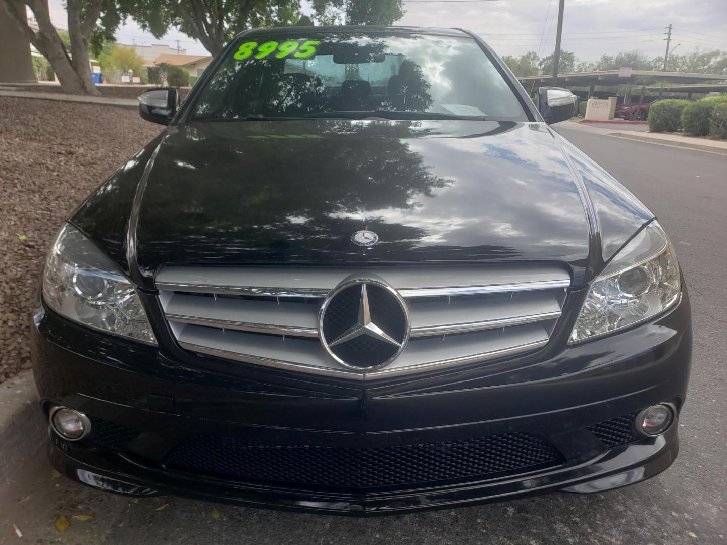 2009 /black Mercedes-Benz C-Class C350 Sport Sedan (WDDGF56X89R) with an 3.5L V6 DOHC 24V engine, 7-Speed Automatic transmission, located at 323 E Dunlap Ave., Phoenix, AZ, 85020, (602) 331-9000, 33.567677, -112.069000 - 2009 Mercedes-Benz C-Class C350 Sport Sedan,......A True Must See!! No accidents, IceCold AC Front and Rear, The car is gorgeous inside and out, power windows, power door locks, Gorgeous tinted sunroof, Stereo/Cd Player, Phone sync, Bluetooth, Backup camera, Clean Black Interior with beautiful Black - Photo#1