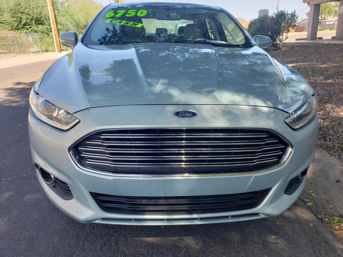 2014 /tan Ford Fusion Hybrid SE (3FA6P0LU4ER) with an 2.0L L4 DOHC 16V HYBRID engine, CVT transmission, located at 323 E Dunlap Ave., Phoenix, AZ, 85020, (602) 331-9000, 33.567677, -112.069000 - 2014 Ford Fusion Hybrid SE,……. EXCELLENT condition,…… CASH ONLY PRICING........ A Real Must See!!.... No accidents, Power everything, Ice cold ac, Tan interior with tan leather seats in near perfect condition, power windows, power door locks, Touch screen stereo/cd player, phone sync, blue t - Photo#1