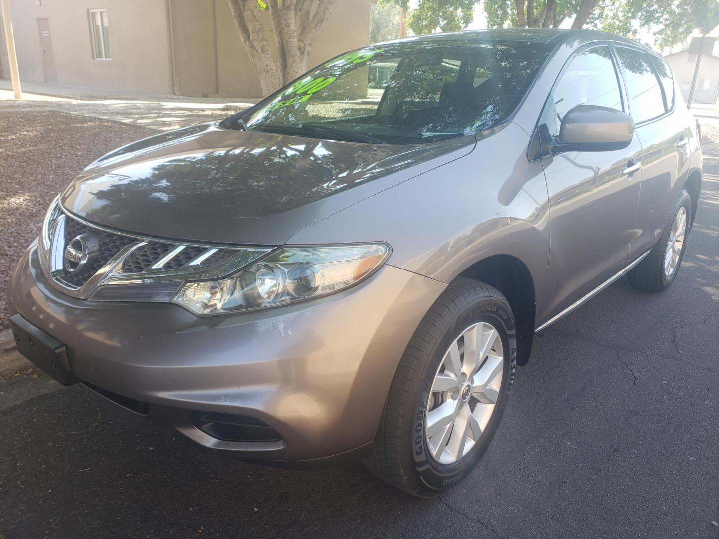 2014 /gray and black Nissan Murano SL AWD (JN8AZ1MW1EW) with an 3.5L V6 DOHC 24V engine, Continuously Variable Transmission transmission, located at 323 E Dunlap Ave., Phoenix, AZ, 85020, (602) 331-9000, 33.567677, -112.069000 - Photo#0