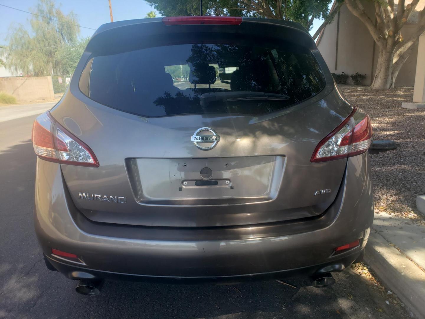 2014 /gray and black Nissan Murano SL AWD (JN8AZ1MW1EW) with an 3.5L V6 DOHC 24V engine, Continuously Variable Transmission transmission, located at 323 E Dunlap Ave., Phoenix, AZ, 85020, (602) 331-9000, 33.567677, -112.069000 - Photo#7