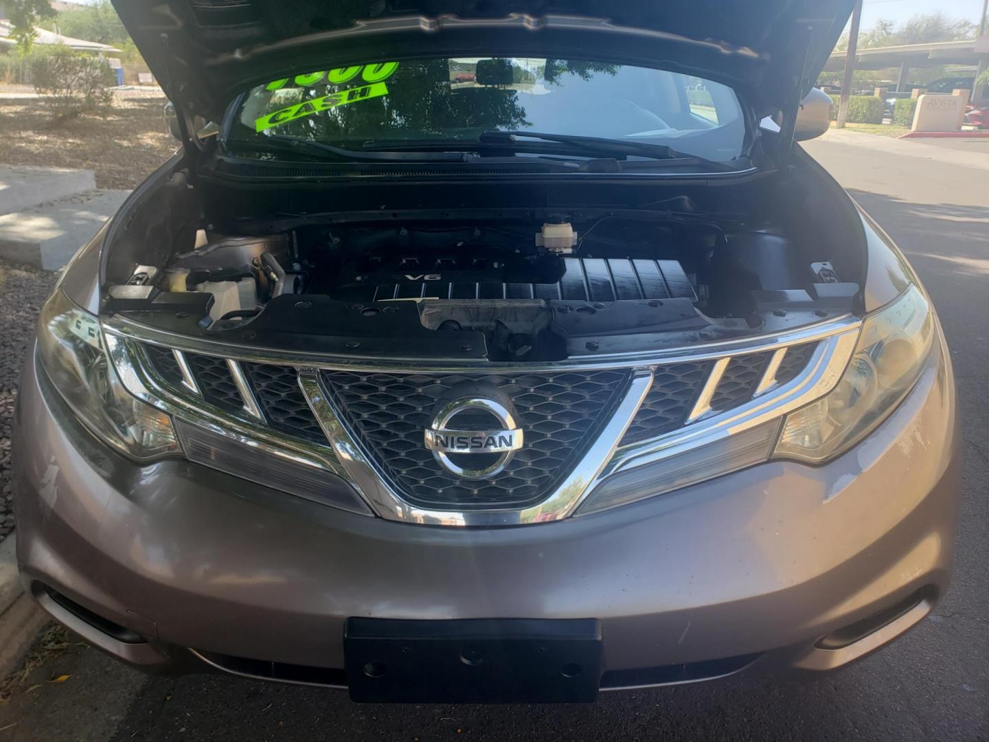 2014 /gray and black Nissan Murano SL AWD (JN8AZ1MW1EW) with an 3.5L V6 DOHC 24V engine, Continuously Variable Transmission transmission, located at 323 E Dunlap Ave., Phoenix, AZ, 85020, (602) 331-9000, 33.567677, -112.069000 - Photo#17