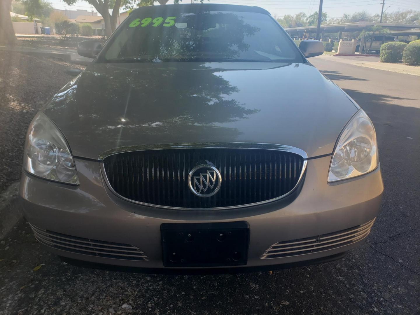 2007 gray /tan Buick Lucerne CXL V6 (1G4HD57287U) with an 3.8L V6 OHV 12V engine, 4-Speed Automatic Overdrive transmission, located at 323 E Dunlap Ave., Phoenix, AZ, 85020, (602) 331-9000, 33.567677, -112.069000 - Photo#1