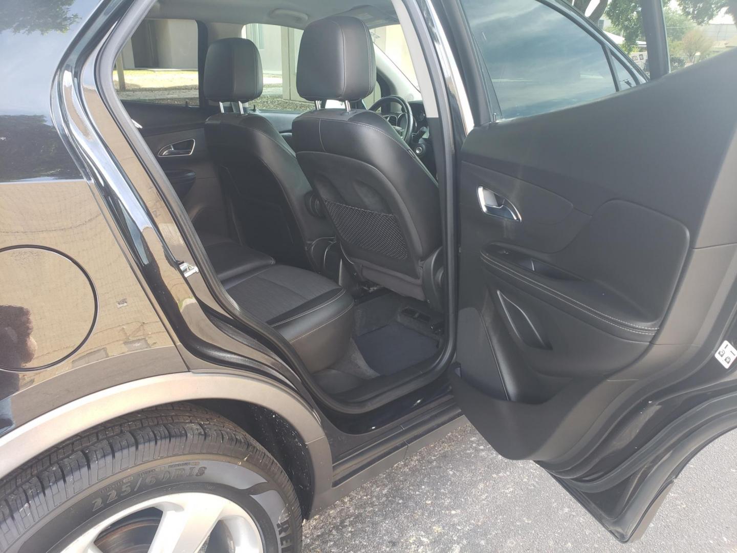 2015 black /gray and black Buick Encore Convenience FWD (KL4CJBSB9FB) with an 1.4L L4 DOHC 16V TURBO engine, 6-Speed Automatic transmission, located at 323 E Dunlap Ave., Phoenix, AZ, 85020, (602) 331-9000, 33.567677, -112.069000 - 2015 Buick Encore Convenience FWD,....EXCELLENT condition, Ice Cold A/C, Black and gray interior with black leather seats in near perfect condition, New brakes, Tune up, Stereo/CD Player, Bluetooth, Phone sync, backup camera, satellite compatible, This suv is gorgeous inside and out, Incredible ga - Photo#14