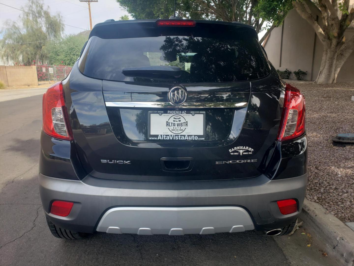 2015 black /gray and black Buick Encore Convenience FWD (KL4CJBSB9FB) with an 1.4L L4 DOHC 16V TURBO engine, 6-Speed Automatic transmission, located at 323 E Dunlap Ave., Phoenix, AZ, 85020, (602) 331-9000, 33.567677, -112.069000 - 2015 Buick Encore Convenience FWD,....EXCELLENT condition, Ice Cold A/C, Black and gray interior with black leather seats in near perfect condition, New brakes, Tune up, Stereo/CD Player, Bluetooth, Phone sync, backup camera, satellite compatible, This suv is gorgeous inside and out, Incredible ga - Photo#7