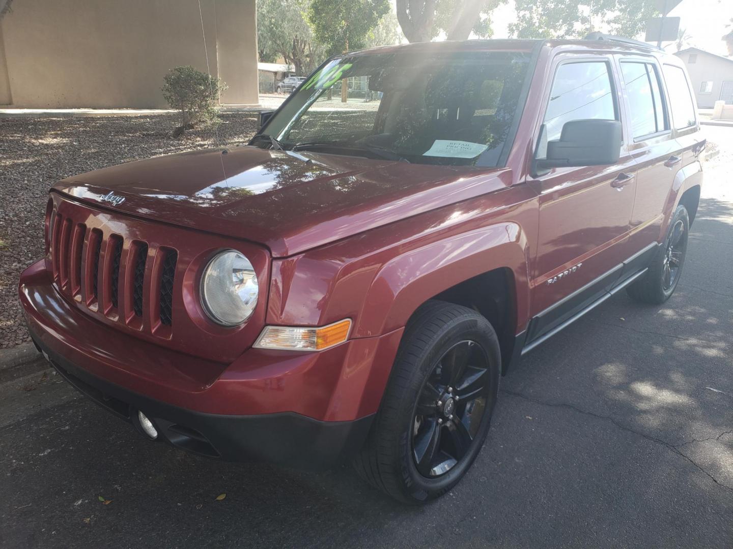 2017 red /gray and lite gray Jeep Patriot Latitude 2WD (1C4NJPFB0HD) with an 2.4L L4 DOHC 16V engine, automatic transmission, located at 323 E Dunlap Ave., Phoenix, AZ, 85020, (602) 331-9000, 33.567677, -112.069000 - 2017 Jeep Patriot Latitude 2WD,…….Ice Cold A/C, Clean gray and lite gray interior with gray cloth seats in good condition, New brakes, Tune up, touch screen Stereo/CD Player, Bluetooth, Phone sync, Satellite compatible, backup camera, This SUV is gorgeous inside and out, Incredible gas mileage! - Photo#0