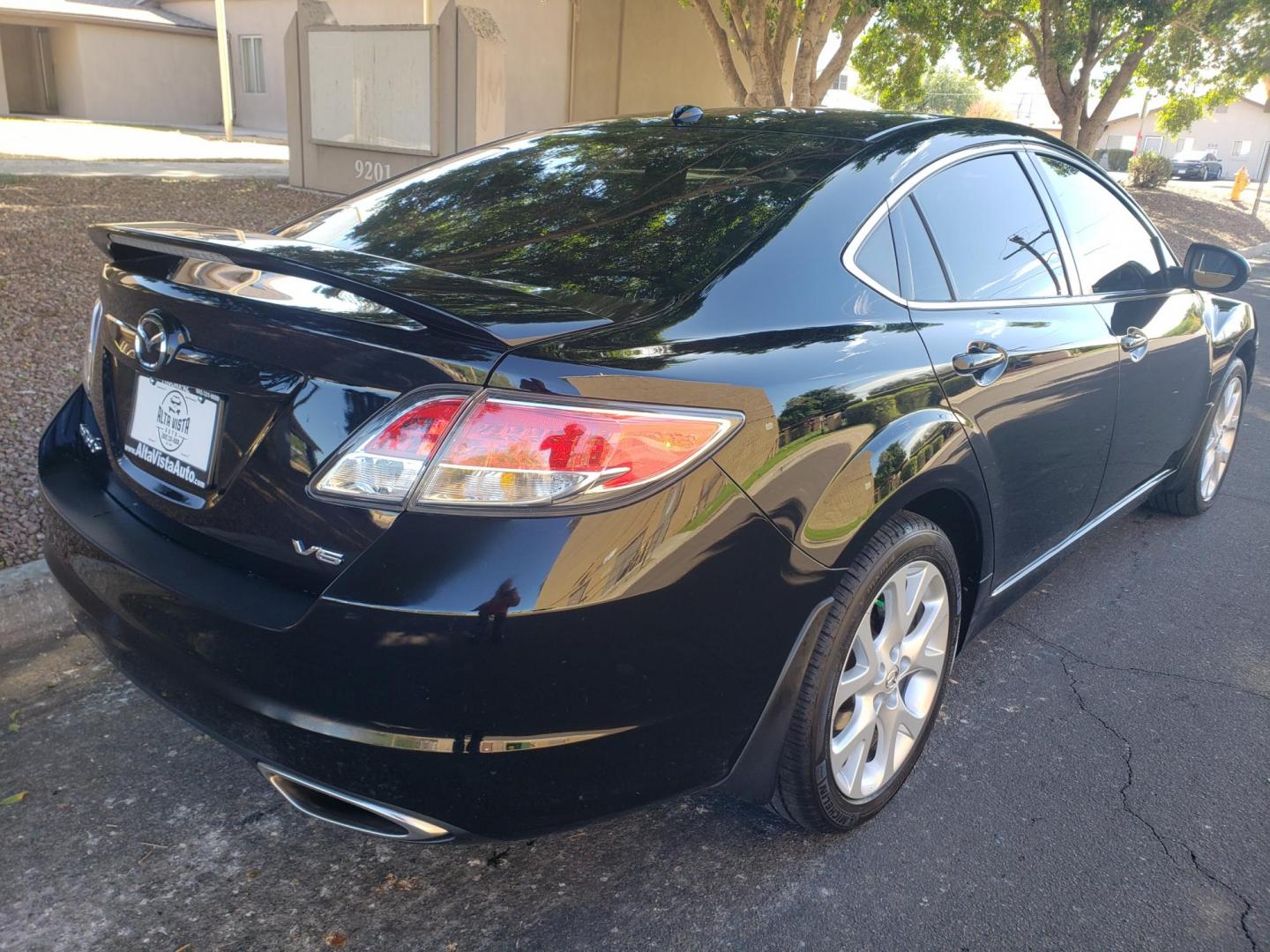 2010 black /Tan and black Mazda MAZDA6 s Grand Touring (1YVHZ8CB9A5) with an 3.7L V6 24V DOHC engine, 6-Speed Automatic transmission, located at 323 E Dunlap Ave., Phoenix, AZ, 85020, (602) 331-9000, 33.567677, -112.069000 - 2010 Mazda MAZDA6 s Grand Touring,…..A Must See!! ……..No accidents,……. Ice cold AC front and rear. The car is gorgeous inside and out. Power windows, Power door locks, Touch screen Stereo, Phone sync, Bluetooth, Satellite compatible, Navigation, Beautiful tan and black interior with tan le - Photo#3