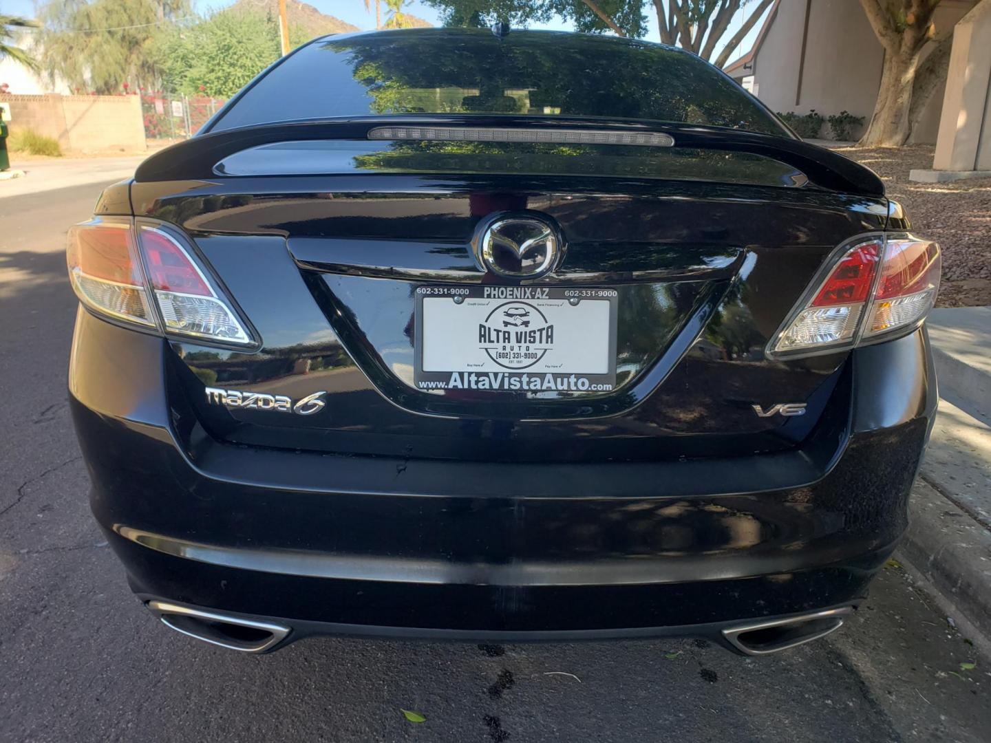 2010 black /Tan and black Mazda MAZDA6 s Grand Touring (1YVHZ8CB9A5) with an 3.7L V6 24V DOHC engine, 6-Speed Automatic transmission, located at 323 E Dunlap Ave., Phoenix, AZ, 85020, (602) 331-9000, 33.567677, -112.069000 - 2010 Mazda MAZDA6 s Grand Touring,…..A Must See!! ……..No accidents,……. Ice cold AC front and rear. The car is gorgeous inside and out. Power windows, Power door locks, Touch screen Stereo, Phone sync, Bluetooth, Satellite compatible, Navigation, Beautiful tan and black interior with tan le - Photo#7