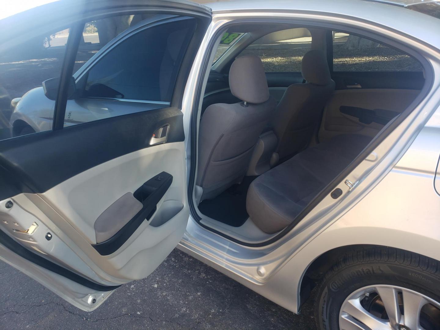 2012 silver /gray and black Honda Accord LX-P Sedan AT (1HGCP2F49CA) with an 2.4L L4 DOHC 16V engine, 5-Speed Automatic transmission, located at 323 E Dunlap Ave., Phoenix, AZ, 85020, (602) 331-9000, 33.567677, -112.069000 - Photo#10