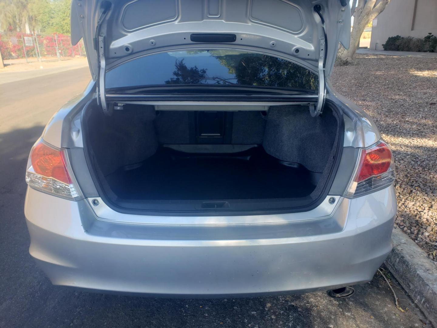 2012 silver /gray and black Honda Accord LX-P Sedan AT (1HGCP2F49CA) with an 2.4L L4 DOHC 16V engine, 5-Speed Automatic transmission, located at 323 E Dunlap Ave., Phoenix, AZ, 85020, (602) 331-9000, 33.567677, -112.069000 - Photo#16