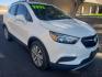 2018 WHITE /gray and black Buick Encore Preferred FWD (KL4CJASB0JB) with an 1.4L L4 DOHC 16V TURBO engine, 6A transmission, located at 323 E Dunlap Ave., Phoenix, AZ, 85020, (602) 331-9000, 33.567677, -112.069000 - 2018 Buick Encore Preferred FWD,....EXCELLENT condition, Ice Cold A/C, Black and gray interior with black leather seats in near perfect condition, New brakes, Tune up, Stereo/CD Player, Bluetooth, Phone sync, backup camera, satellite compatible, This suv is gorgeous inside and out, Incredible gas mi - Photo#2