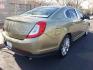 2013 gold /Tan and black Lincoln MKS EcoBoost AWD (1LNHL9FT6DG) with an 3.5L V6 DOHC 24V engine, 6-Speed Automatic transmission, located at 323 E Dunlap Ave., Phoenix, AZ, 85020, (602) 331-9000, 33.567677, -112.069000 - Photo#3